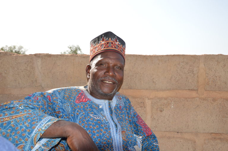 Hamidou Comparoé, chef du village de Gonsé